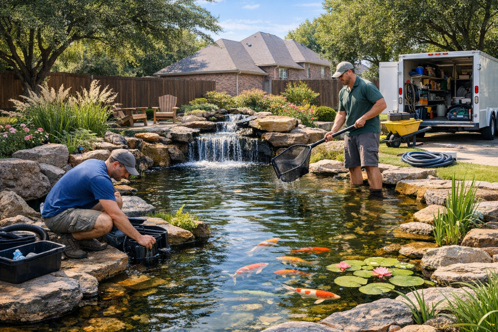 Top-Rated Pond & Water Feature Company in Keller, TX